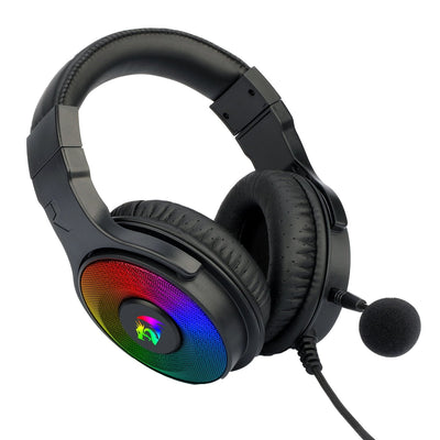 Redragon Pandora Headphone Gaming RGB Virtual 7.1 USB Microphone Black — image 1