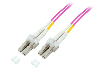 Cable Fibre Alcasa LW-8075LC4 Optical 7,5M Lc OM4 Violet — image 1