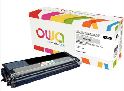 Owa Toner Compatible With Brother TN-321BK (2500 S.) Black — image 1