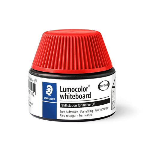 Staedtler Bote Ink Recharge Marker Lumocolor 351 - Capacity 30ML - Red — image 1