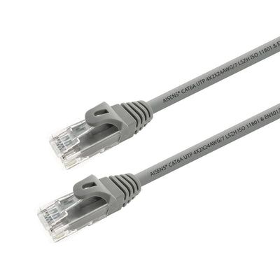 Aisens Network Cable RJ45 Lszh CAT.6A 500MHZ UTP AWG24 - 5M - Grey — image 1
