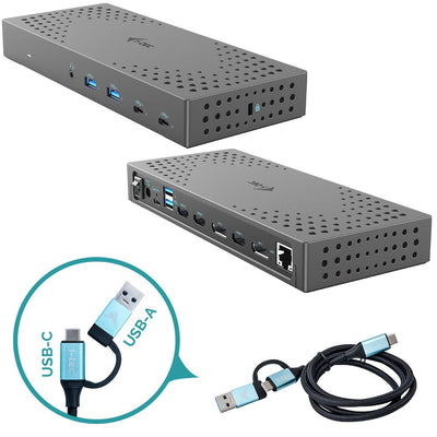 I-tec USB 3.0 USB-C Thunderbolt 3X 4K Docking Station Gen 2 + Power Delivery 100W — image 1