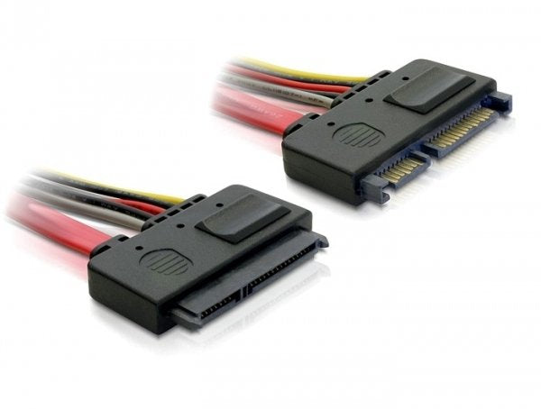 Delock SATA Cable 0.2M Cable SATA 0,2M Red
