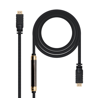 Nanocable HDMI Cable V1.4 With Repetidor Male a HDMI V1.4 Male 30M - High Speed - Black — image 1