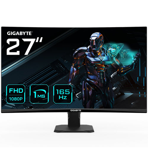 Gigabyte Monitor GS27F, Gaming 69CM 27 Black Fullhd, Hdr, AMD Free-sync, 170 HZ — image 1