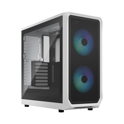 Fractal Design PC Case Focus 2 RGB White Tg Clear Tint, FD-C-FOC2A-04 — image 1