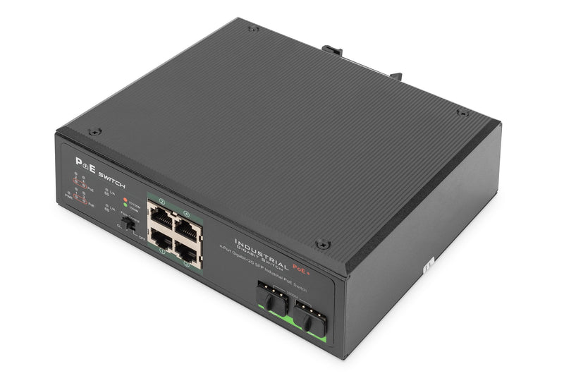 Digitus DN-651109 Switch Gigabit Ethernet (10/100/1000) Black Energía Sobre Ethernet (PoE)