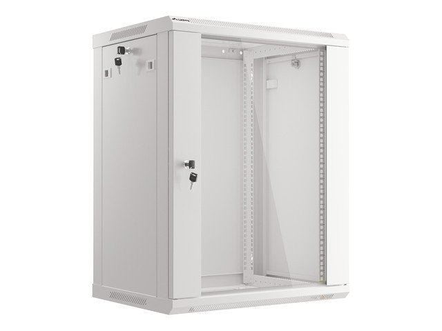 Lanberg WF01-6415-10S Cabinet Rack 15U Bastidor Wall Grey