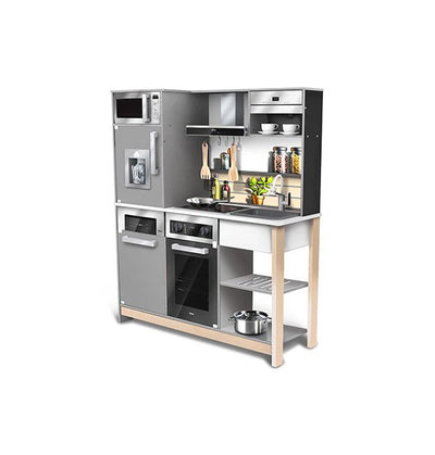 Theo Klein Kitchen Toy Miele Family Kitchen Wood Grey 7194 — image 1