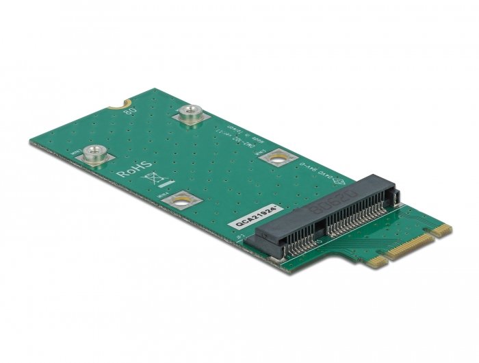 Delock Adapter M.2 Clave B + M a Slot Mini PCIE (pcie / Usb)