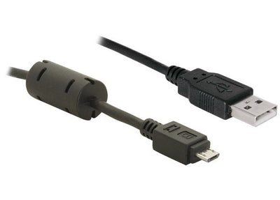 Delock USB Cable 2.0-A Male a Usb-micro B Male 3M — image 1