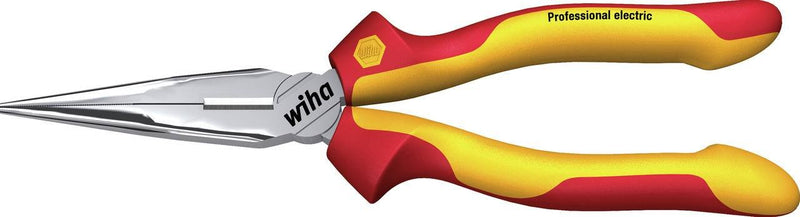 Wiha Flat Round Nose Pliers Professional Electric