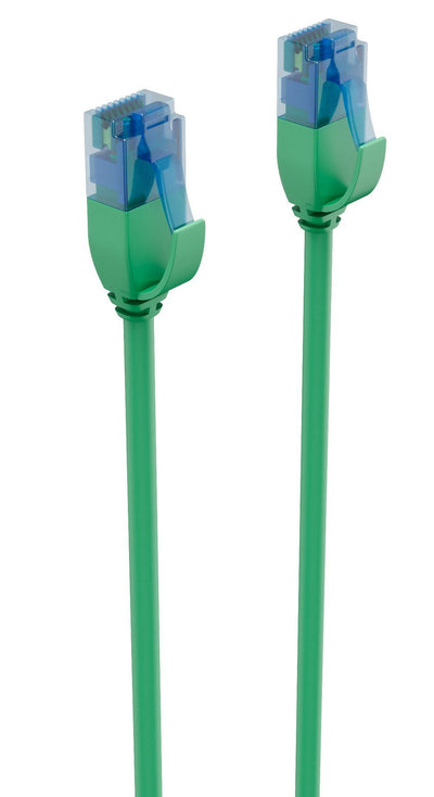Shiverpeaks Network Cable Network Cable CAT.6 U/UTP Slim Green 1M — image 1