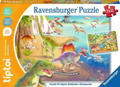 Ravensburger Rompecabezas Tiptoi Small Exploradores: Dinosaurios — image 1