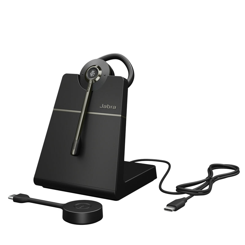 Jabra Auriculares Engage 55 Se - USB-C Ms Convertible Negro Mono, Usb-c, Ms, Con Estación Charging 9655-475-11
