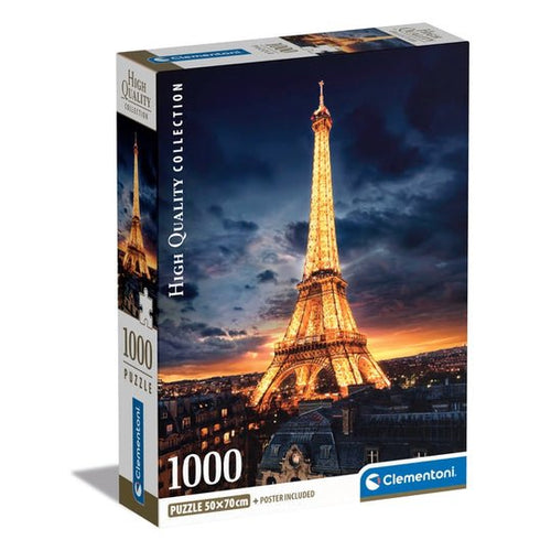Clementoni - Puzzle 1000 Pieces Tower Eiffel — image 1