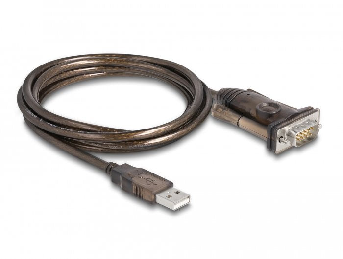 Delock Adapter USB 2.0 Typ-a 1X Seriell RS-232 D-sub 9PIN S
