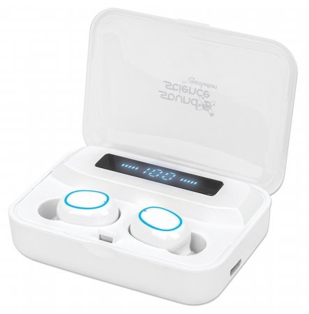 Manhattan Headphones Inalámbricos In-ear Bluetooth White