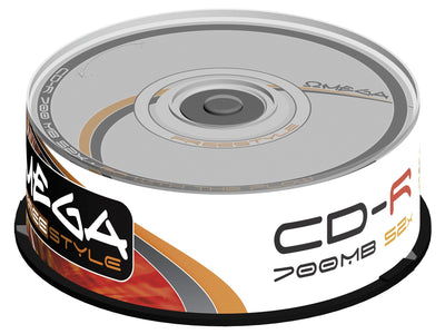 Omega Freestyle Cd-r 700MB 52X TARRINA*25 OF25 — image 1