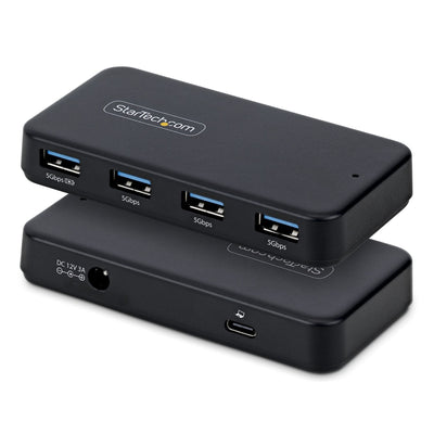 StarTech.com 4-PORT USB-A Hub 5Gbps Eigenstromversorgung 2-IN-1 USB-C & USB-A Hostcable 1X Bc 1.2 Ladeport Inc — image 1