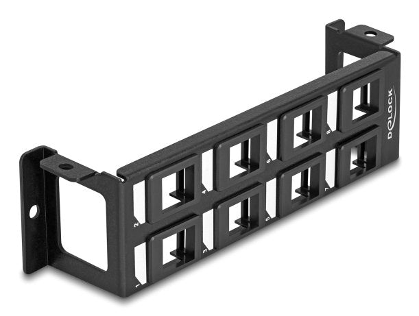 Keystone Stand 8 Port Panel Aufbau Vertical