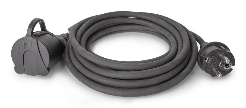 Entac Cable Alargador 5M Black IP44
