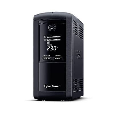 Cyberpower UPS Line Interactive VP700ELCD 700VA-390W 4 Salidas Formato Tower — image 1