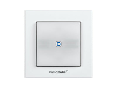 Actuador Conmutación IP Homematic Switches Brand (hmip-bsl), Button White With Light Signal — image 1