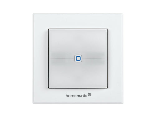 Actuador Conmutación IP Homematic Switches Brand (hmip-bsl), Button White With Light Signal — image 1