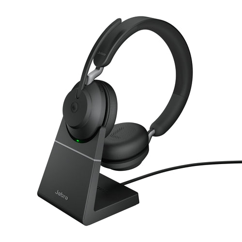 Jabra EVOLVE2 65 USB-A Ms Stereo Headset With Charging Stand — image 1
