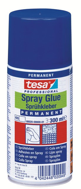 Tesa Professional Adhesive Spray Permanent 300ML Incoloro