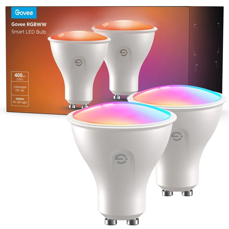 Govee - Rgbww LED Bulb (2 Pack) GU10