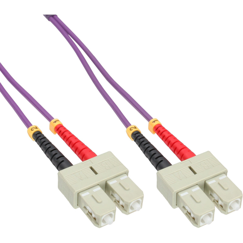 Inline Cable Duplex Fibre Optic Sc/Sc 50/125?M OM4 7.5M