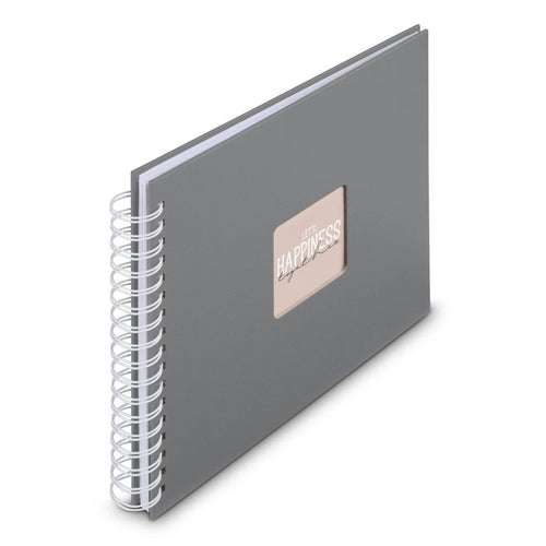 Hama 00009837 Album Foto And Protector Grey 50 Hojas 10 X 15 Encuadernación Espiral — image 1