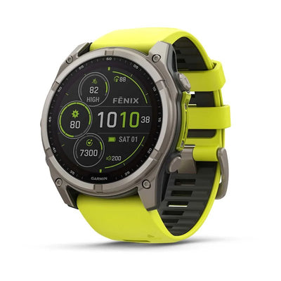 Garmin Smartwatch Fenix 8 Sapp. Solar/Yellow 010-02907-21 — image 1