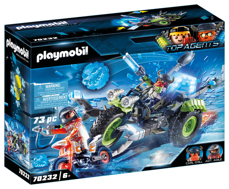 Playmobil Top Agents 70232 Motion Asalto Rebeldes