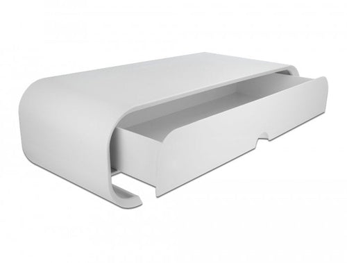 Delock Stand Monitor With Drawer White — image 1