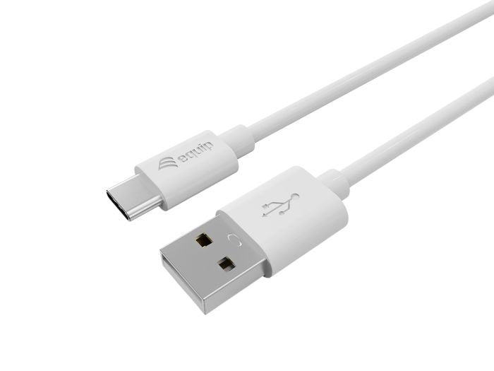 Equip USB Cable -A-C2.0 3A M/M 0.50M White