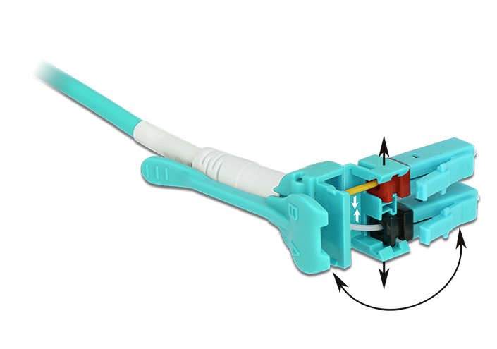 Delock Cable Fibre Optic Lc Multimode OM3 Uniboot 5M