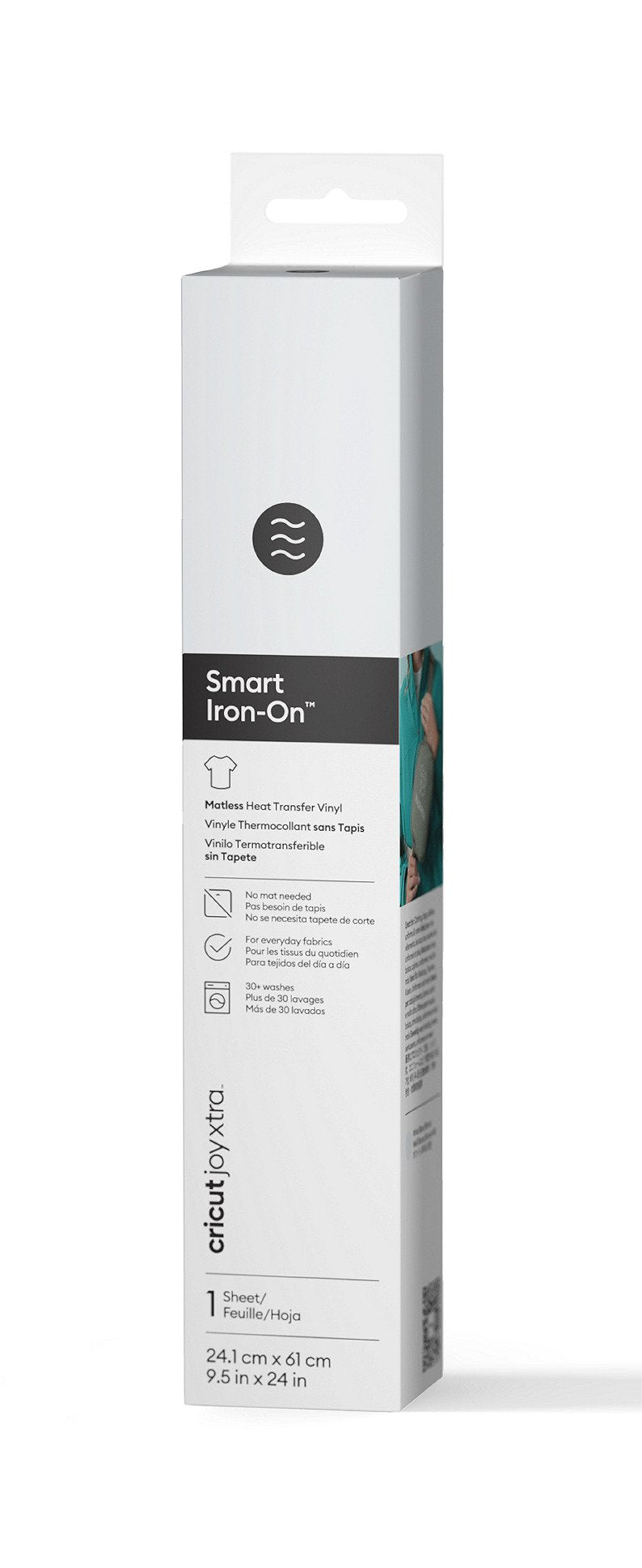 Cricut Joy Xtra Smart Iron-on Roll Vinilo Termotransferencia Vinilo Termotransferencia Liso 1 Hojas