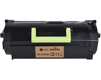 G&g Reborn-toner Compatible With Lexmark 522/ 52D2000 — image 1