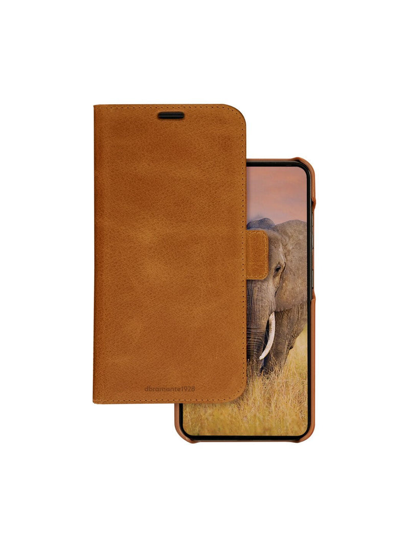 DBRAMANTE1928 Lynge Case For Galaxy S24 15,8CM (6.2) Case Wallet Bronceado