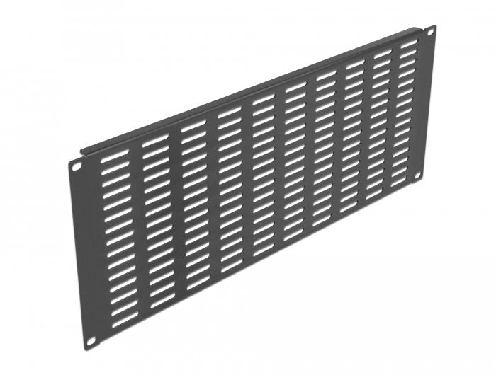 Delock Panel Gabinete Network 19 With Ranuras Ventilación Horizontal 4U Black