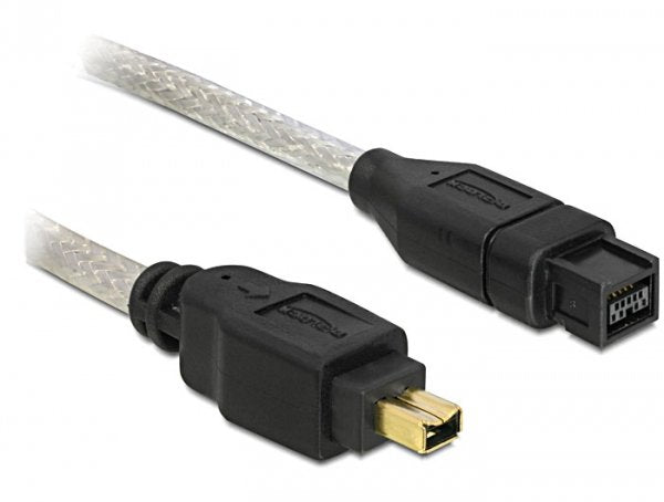 Delock Cable Firewire 9 Pin Male 4 Pin Male 1M