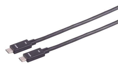 Verbindungscable USB-C Mecker Auf USB-C Mecker TB4 Ultraflex 1,5M — image 1