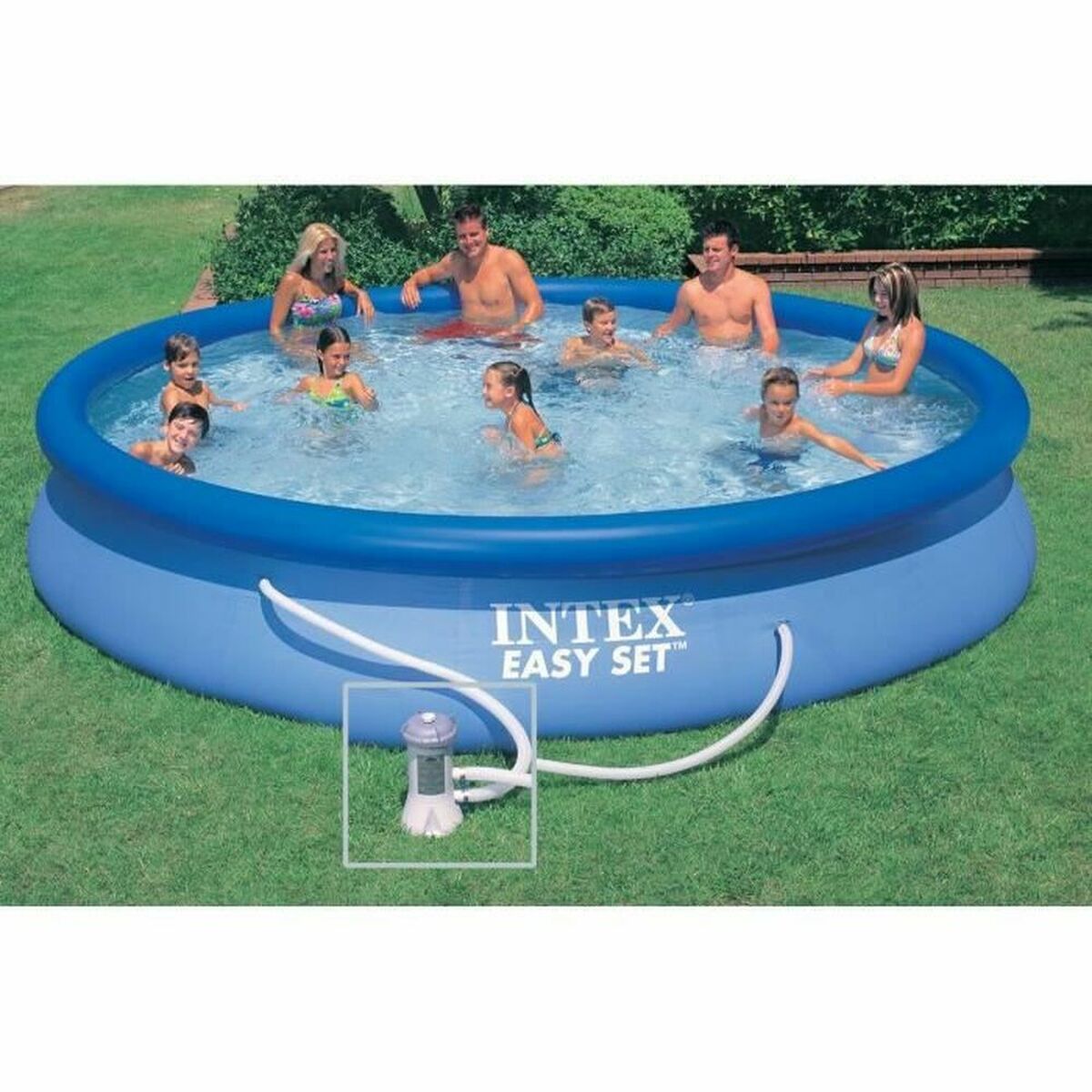 Intex Inflatable Pool Intex 28158Np Blue 457 X 84 Cm
