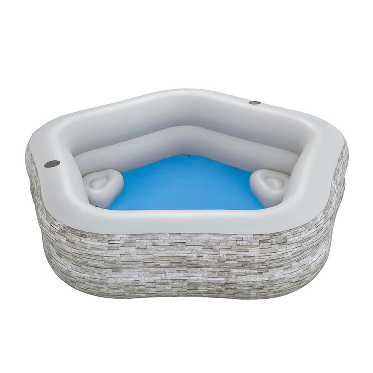 Bestway Inflatable Pool Bestway Grey 213 X 206 X 53 Cm