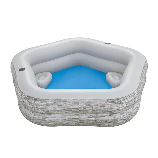 Bestway Inflatable Pool Bestway Grey 213 X 206 X 53 Cm