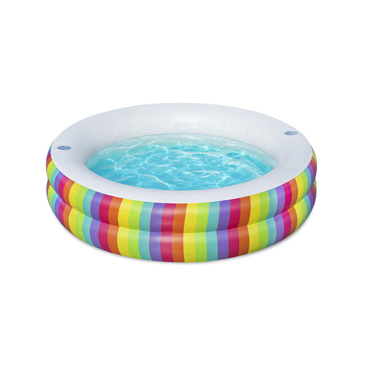 Bestway Inflatable Paddling Pool For Children Bestway Rainbow 206 X 206 X 51 Cm