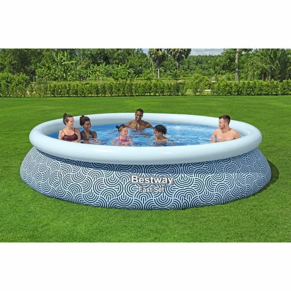 Bestway Inflatable Pool Bestway Blue 396 X 84 Cm